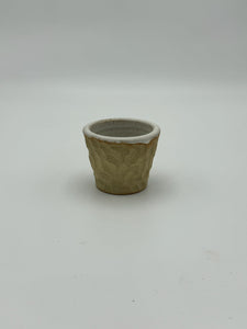Carved shot cup